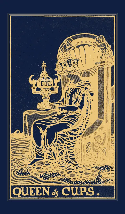 Queen of Cups, Waite-Smith