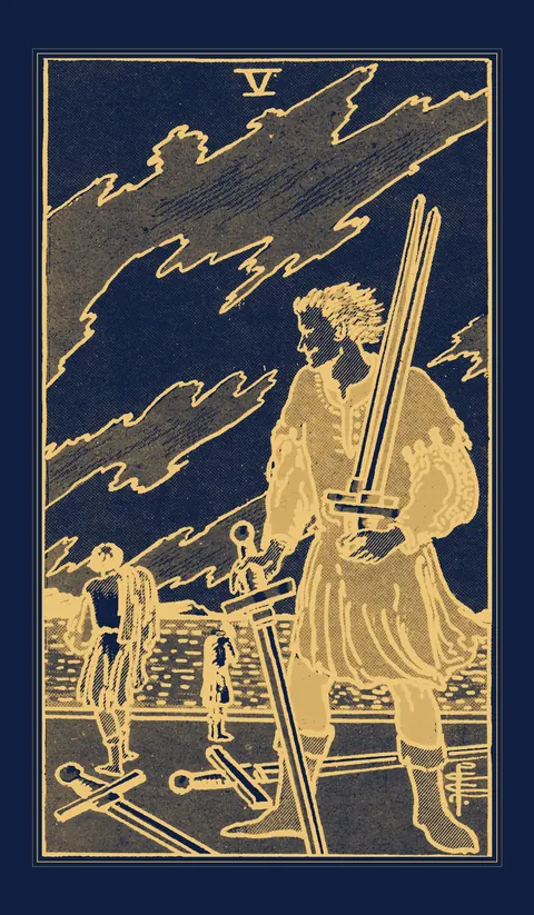 Five of Swords, Waite-Smith