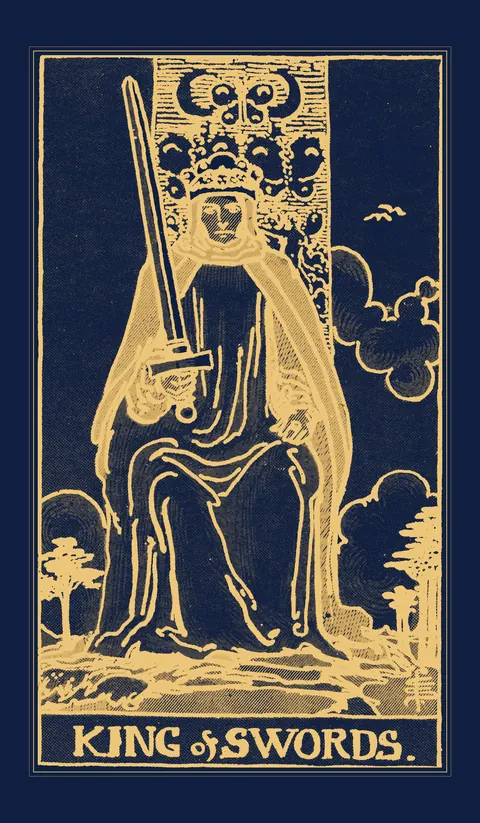 King of Swords, Waite-Smith